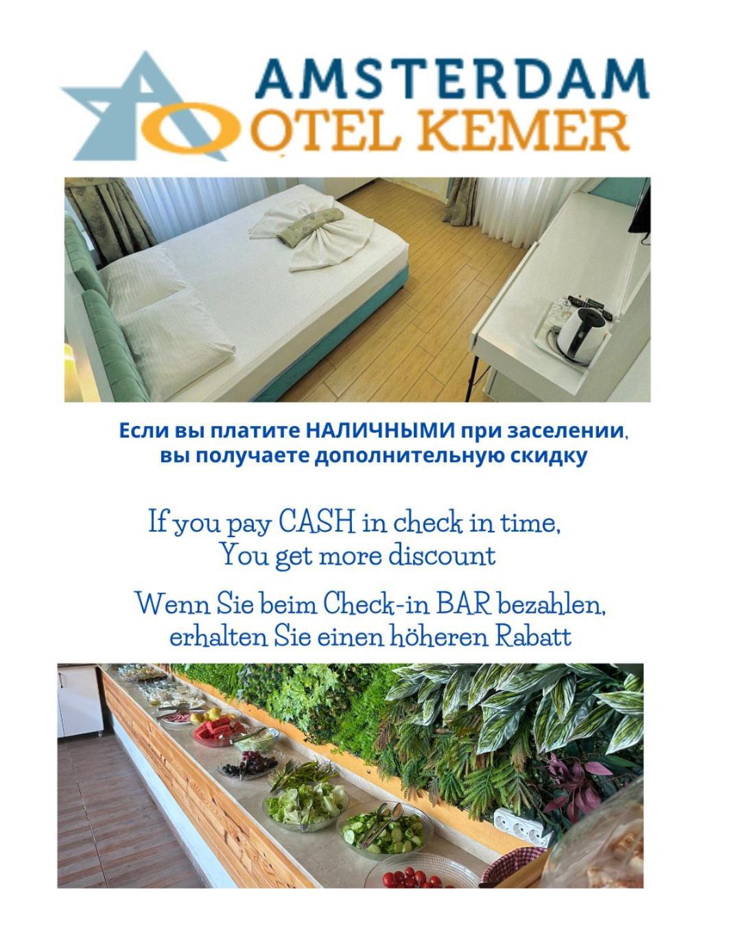 Amsterdam Boutique Hotel Kemer Exteriör bild